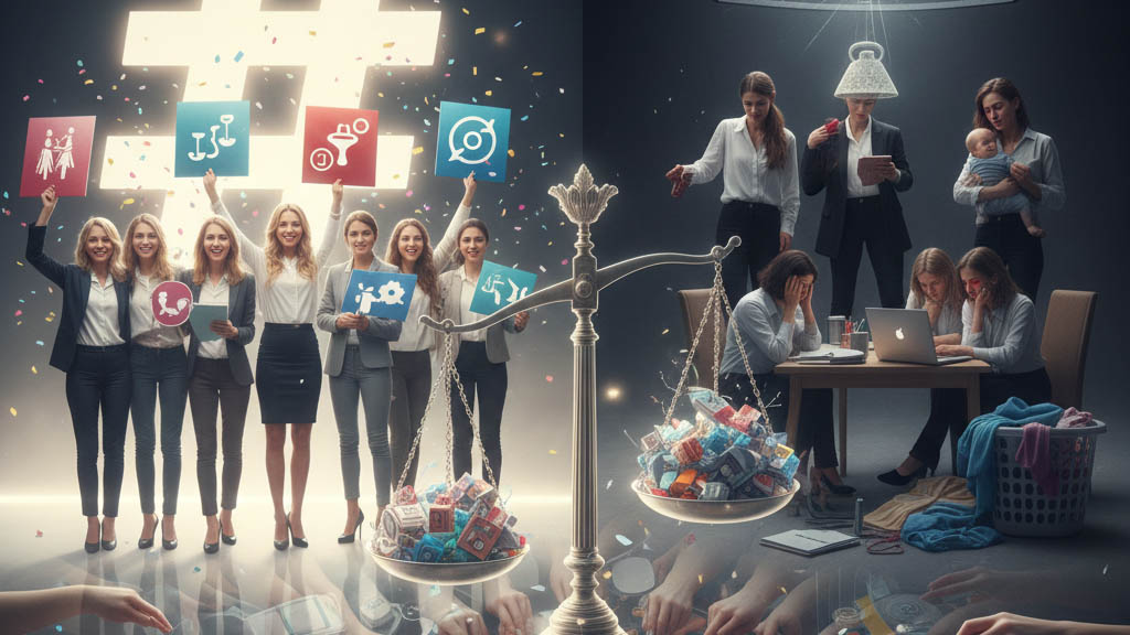 Equality trending but women still do everything